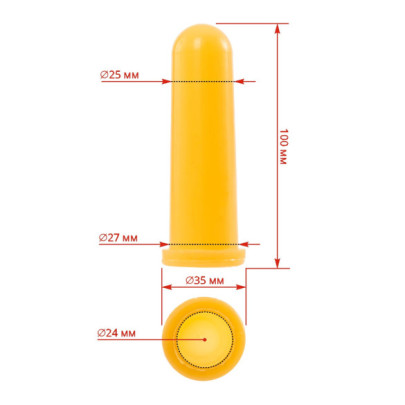 Латексов биберон с конусна форрма и кръстовиден отвор - изображение 6