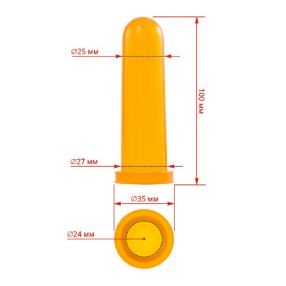 Гумен биберон с кръстообразен отвор - изображение 6