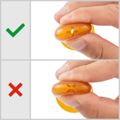 Гумен биберон с кръстообразен отвор - изображение 8