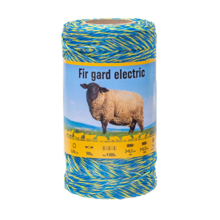 Шнур за електропастир - 250 м - 100 кг - 0,45 Ω/м - изображение 1
