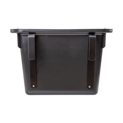 Кофа за хранене на коне, с конзола за окачване и дръжка, черна, 12литра - изображение 4