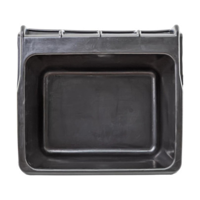 Правоъгълна гумена хранилка, черна, 20литра - изображение 4