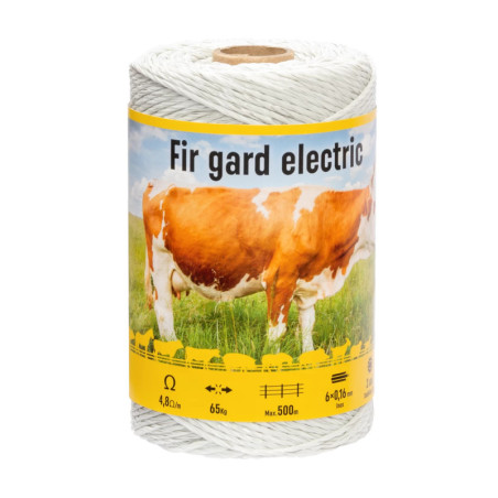 Шнур за електропастир - 250 м - 65 кг - 4,8 Ω/м - изображение 1
