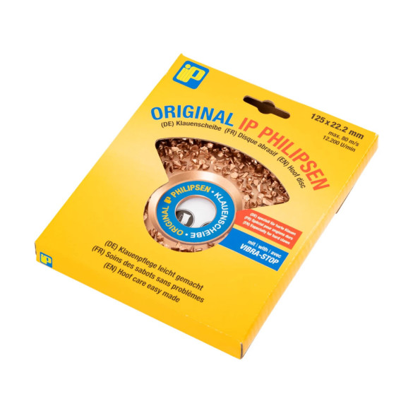 Абразивен диск за копита, висока плътност, IP PHILIPSEN, 125мм - изображение 6