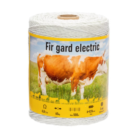 Шнур за електропастир - 400 м - 65 кг - 4,8 Ω/м - изображение 1