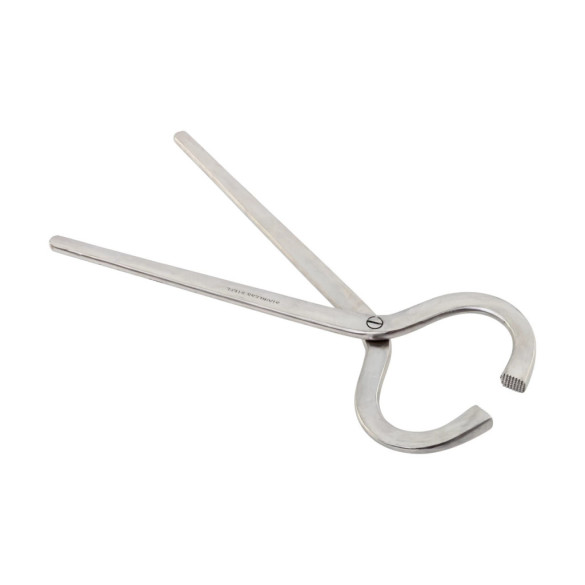 Клещи от кована стомана за преглед на копитата, 30см - изображение 2