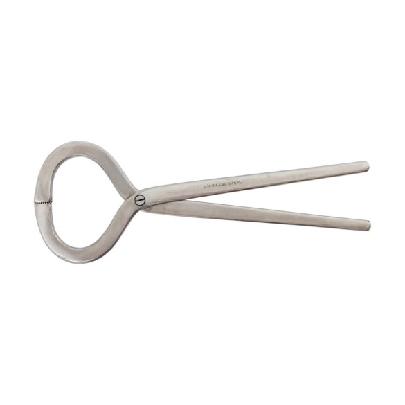 Клещи от кована стомана за преглед на копитата, 30см - изображение 4