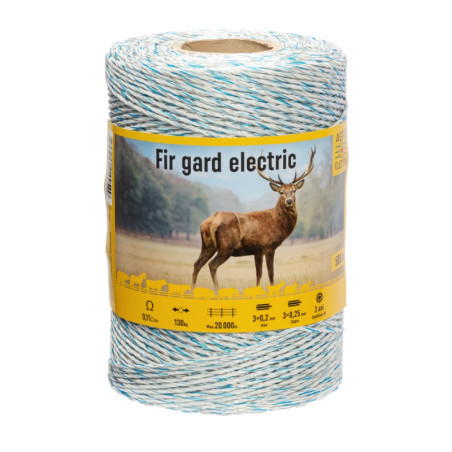 Шнур за електропастир - 500 м - 130 кг - 0,11 Ω/м - изображение 1