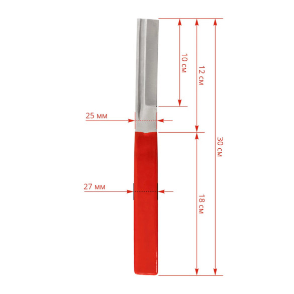 Прав нож за копита, 30см - изображение 6