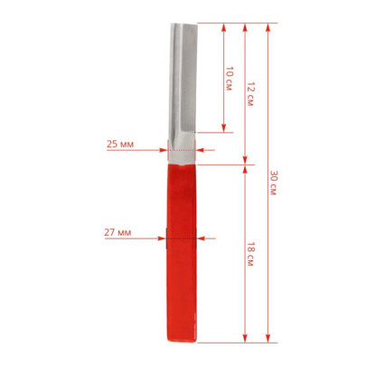 Прав нож за копита, 30см - изображение 6