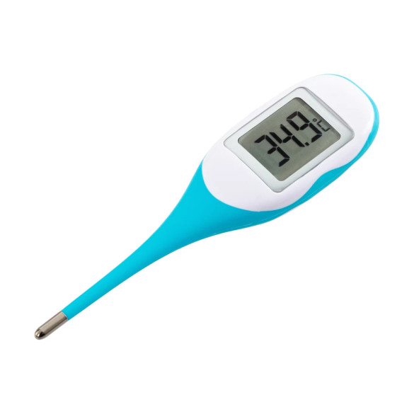 Цифров термометър, водоустойчив, с голям цифров дисплей и гъвкав осезател - изображение 1