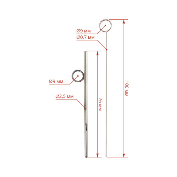 Катетър за виме с пръстен, модел Fürstenberg, Ø2,5мм - изображение 6