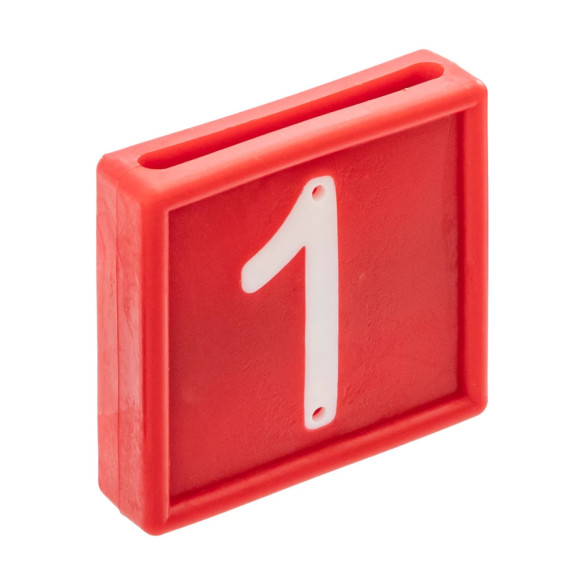 Цифри за маркиращ колан за животни, №1, 10бр. - изображение 2