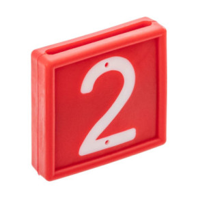 Цифри за маркиращ колан за животни, №2, 10бр. - изображение 1 2