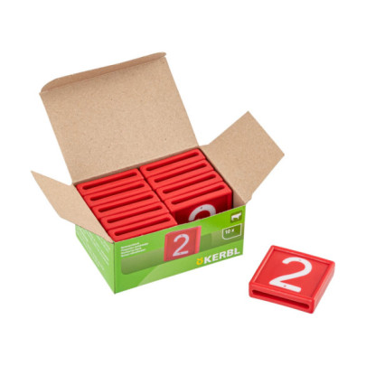 Цифри за маркиращ колан за животни, №2, 10бр. - изображение 5