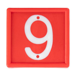 Цифри за маркиращ колан за животни, №6–9, 10бр. - изображение 1 2