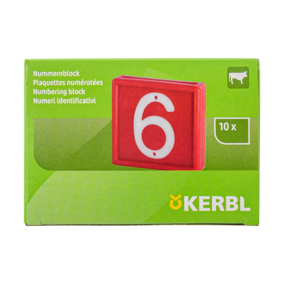 Цифри за маркиращ колан за животни, №6–9, 10бр. - изображение 11