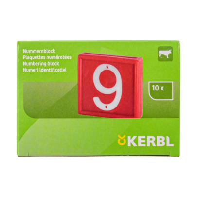 Цифри за маркиращ колан за животни, №6–9, 10бр. - изображение 12