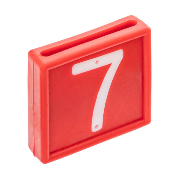 Цифри за маркиращ колан за животни, №7, 10бр. - изображение 2