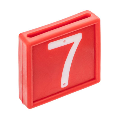 Цифри за маркиращ колан за животни, №7, 10бр. - изображение 2