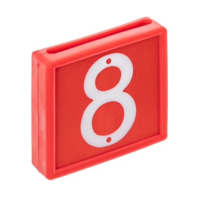 Цифри за маркиращ колан за животни, №8, 10бр. - изображение 2