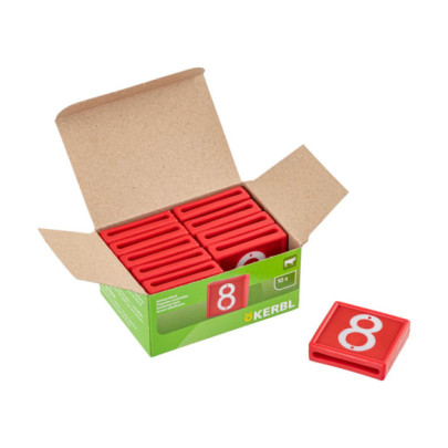 Цифри за маркиращ колан за животни, №8, 10бр. - изображение 5