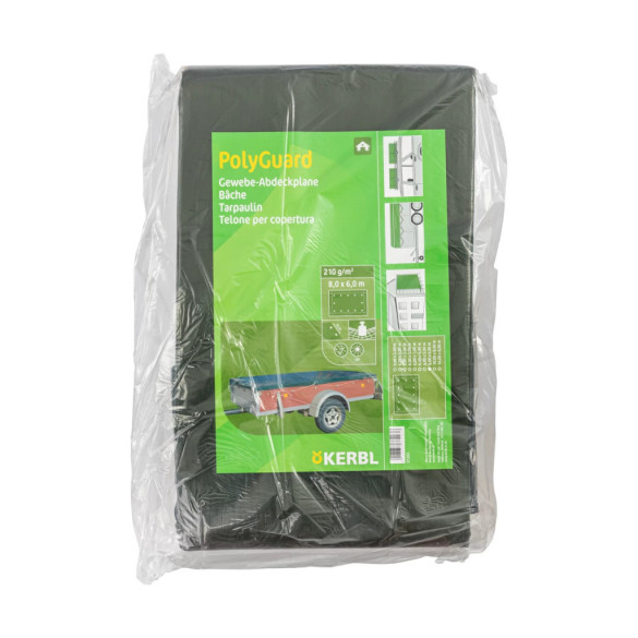 Защитно покривало, PolyGuard, 210г/м², 8 × 6м - изображение 7