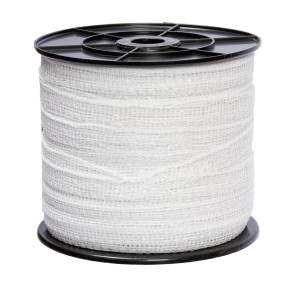 Лента за електропастир - 20 мм - 200 м - 90 кг - 9 Ω/м - изображение 1 2