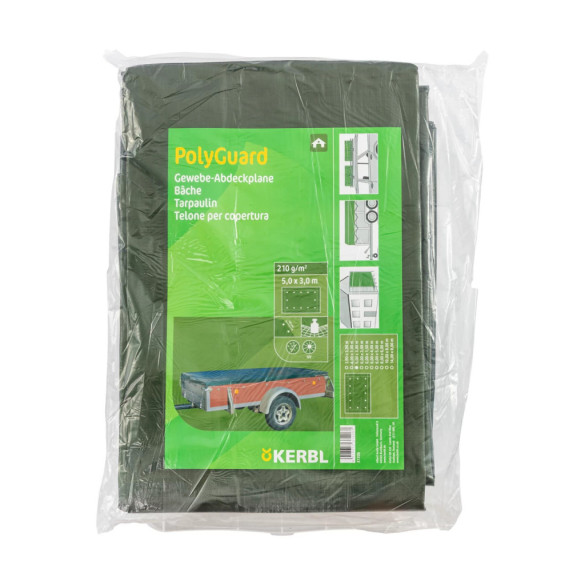 Защитно покривало, PolyGuard, 210г/м², 5 × 3м - изображение 7
