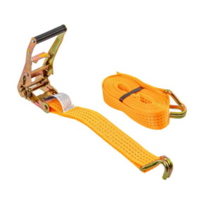 Колан за укрепване на товари с тресчотка, оранжев, 4000кг, 50мм × 6м - изображение 1