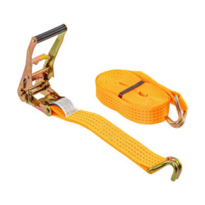 Колан за укрепване на товари с тресчотка, оранжев, 4000кг, 50мм × 8м - изображение 1