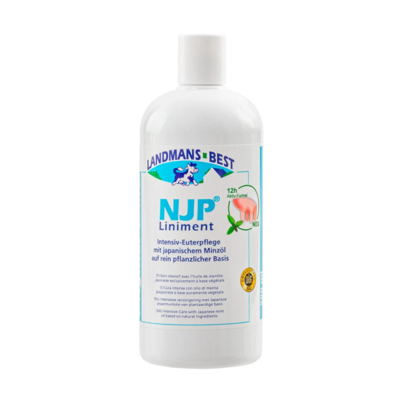 Крем за грижа за вимето, NJP Liniment, 500мл - изображение 1