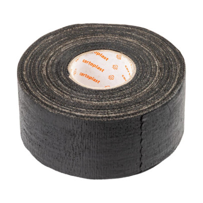 Лента за копита, черна, Certoplast, 45мм × 25м - изображение 1