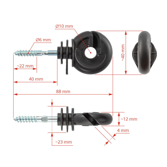 Изолатор тип пръстен, подсилен, 25 бр. - изображение 4