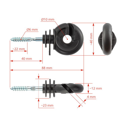 Изолатор тип пръстен, подсилен, 25 бр. - изображение 4