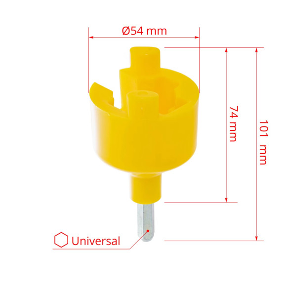 Върток - адаптор за завиване на изолатори - изображение 7