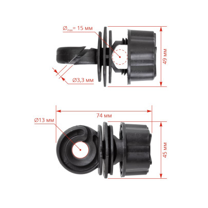 Изолатор тип пръстен за метални стълбове, 10 бр. - изображение 8