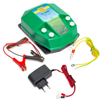 Енергизатор (генератор на импулси) за електропастир DL 3200 3,2 джаула с мрежов адаптер 230/12 V - изображение 2