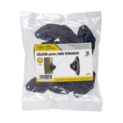 Изолатор за постоянна ограда, за тел макс. 2,5 мм, 10 бр. - изображение 5
